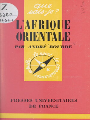 cover image of L'Afrique orientale